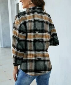 Coupon π Camisa Gray Plaid Fleece-Lined Shacket - π© Women π 7 Coupon π Camisa Gray Plaid Fleece-Lined Shacket - π© Women π -Women's Shirts Store zu101637592 alt 1 tm1637761090