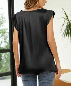 Outlet β€οΈ Camisa Black Swing Collar Top - π© Women π 6 Outlet β€οΈ Camisa Black Swing Collar Top - π© Women π -Women's Shirts Store zu106862237 alt 1 tm1656007795