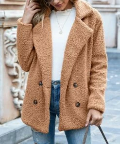 Cheap 😍 Camisa Camel Plush Peacoat - 👩 Women 😍 -Women's Shirts Store zu90088186 alt 1 tm1602868690