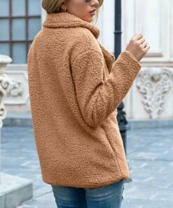 Cheap 😍 Camisa Camel Plush Peacoat - 👩 Women 😍 -Women's Shirts Store zu90088186 alt 3 tm1602868690