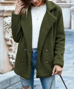 Discount 👏 Camisa Green Plush Peacoat - 👩 Women ⭐ -Women's Shirts Store zu90097830 alt 1 tm1602868690