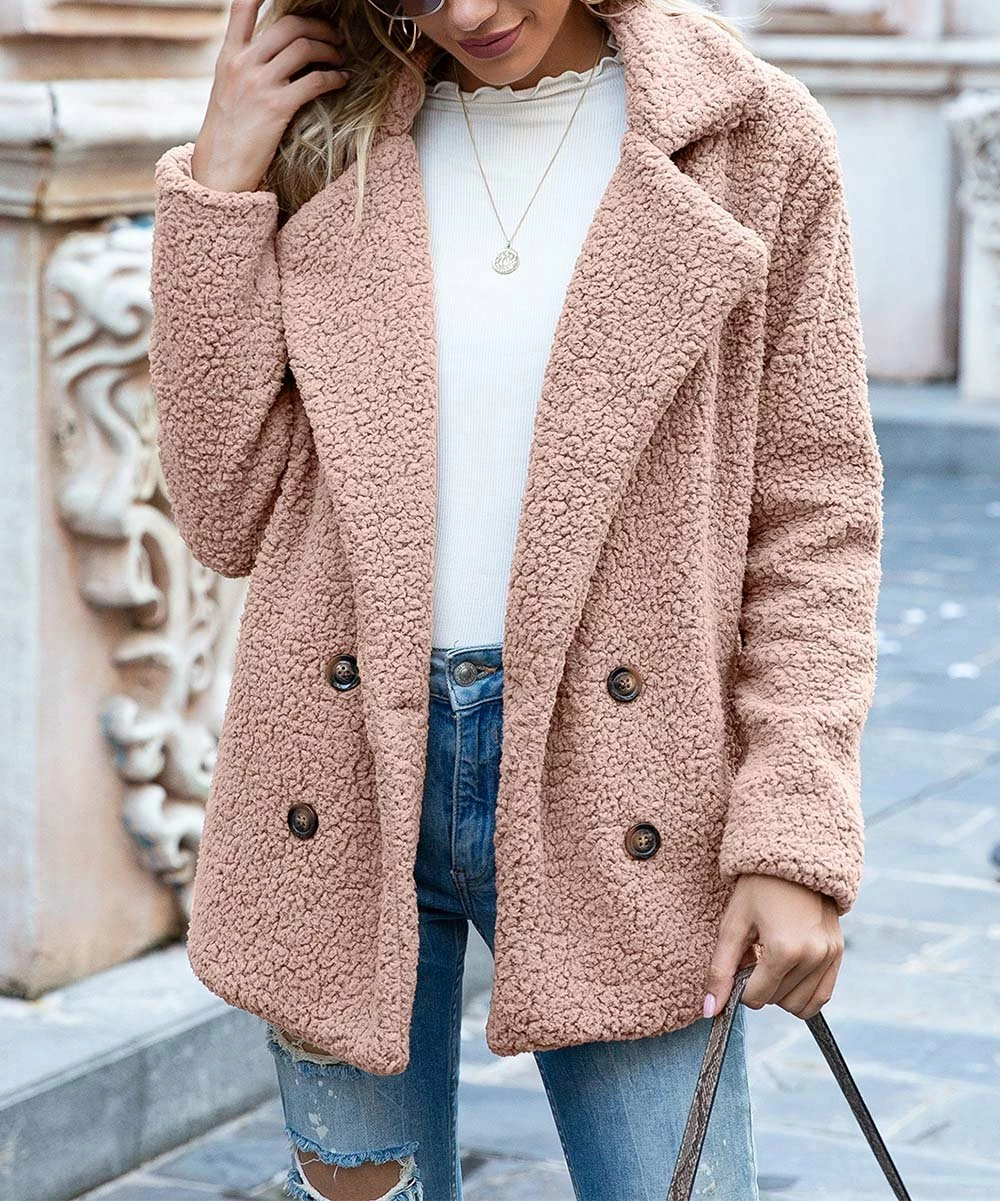 Top 10 π Camisa Pink Plush Peacoat - π© Women π 4 Top 10 π Camisa Pink Plush Peacoat - π© Women π - Image 2