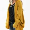 Coupon 🥰 Camisa Yellow Dolman Open Cardigan - 👩 Women 😍 -Women's Shirts Store zu90710405 main tm1604973061