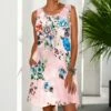 Best Sale π― Camisa Pink & Blue Floral Pocket Sleeveless π Dress - π© Women β€οΈ 2 Best Sale π― Camisa Pink & Blue Floral Pocket Sleeveless π Dress - π© Women β€οΈ -Women's Shirts Store zu92633534 main tm1614268615