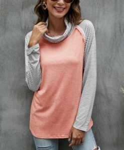 Deals π Camisa Pink & White Cowl-Neck Raglan Top - π© Women βοΈ 9 Deals π Camisa Pink & White Cowl-Neck Raglan Top - π© Women βοΈ -Women's Shirts Store zu99570163 alt 2 tm1631799102